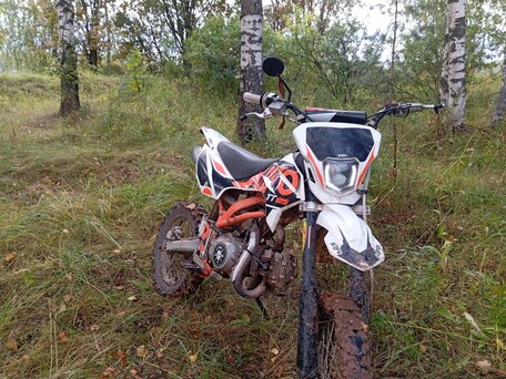 2024 Kayo Basic TT125, белый, 65000 рублей, вид 1
