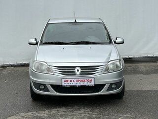 2012 Renault Logan I Рестайлинг, серый, 385000 рублей, вид 2