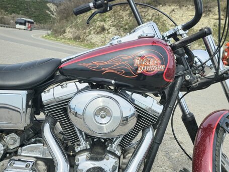 2000 Harley-Davidson Dyna Wide Glide, чёрный, 630000 рублей, вид 5