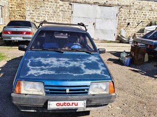 1996 Lada (ВАЗ) 2108, синий, 135000 рублей, вид 2