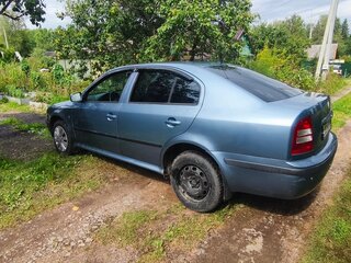 2008 Skoda Octavia I (A4) Рестайлинг, голубой, 340000 рублей, вид 2
