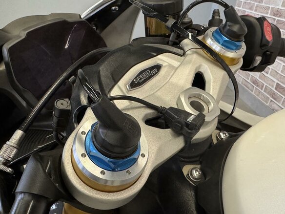 2023 Triumph Speed Triple, белый, 1472000 рублей - вид 12