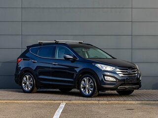 2013 Hyundai Santa Fe III, синий, 1995000 рублей, вид 3