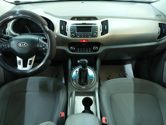 2010 Kia Sportage III, серебристый - вид 12