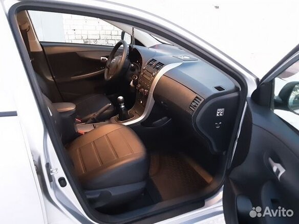 2008 Toyota Corolla X (E140, E150), серебристый, 1050000 рублей - вид 8