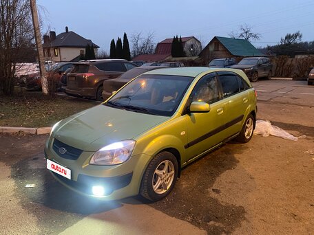 2006 Kia Rio II, зелёный, вид 1