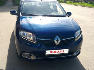 2015 Renault Logan II, синий, 960000 рублей, вид 1
