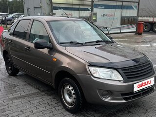 2014 Lada (ВАЗ) Granta I, коричневый, 210000 рублей, вид 3
