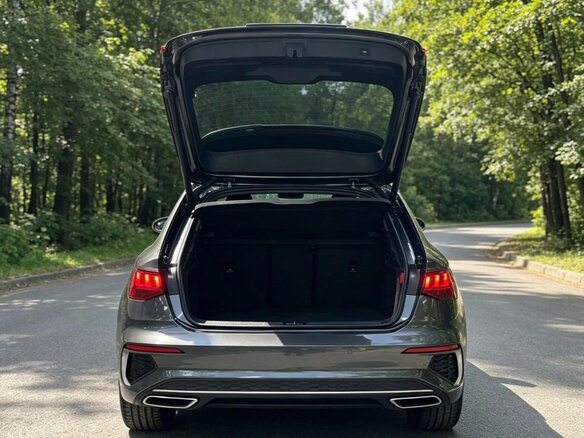 2023 Audi A3 Sportback 35 TFSI IV (8Y), серый, 2240000 рублей - вид 23
