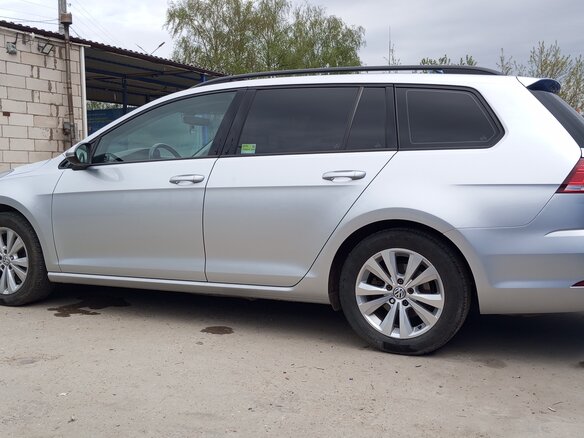 2019 Volkswagen Golf VII Рестайлинг, серый - вид 8