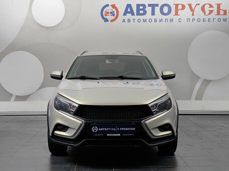 2018 Lada (ВАЗ) Vesta SW Cross I, бежевый, 1070000 рублей, вид 3