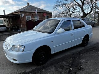 2011 Hyundai Accent ТагАЗ II, белый, 580000 рублей, вид 3
