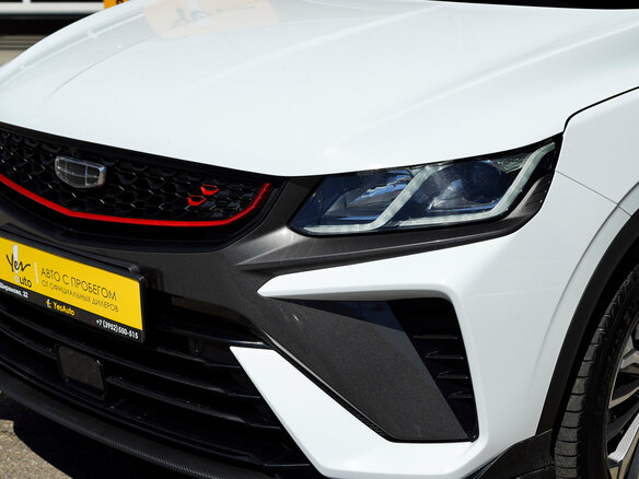 2021 Geely Coolray (Binyue) I, белый - вид 2