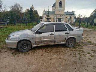 2005 Lada (ВАЗ) 2115, серебристый, 55000 рублей, вид 3