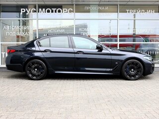 2021 BMW 5 серии 530d xDrive VII (G30/G31/G38) Рестайлинг, чёрный, 5500000 рублей, вид 5
