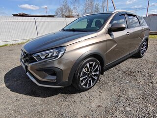 2024 Lada (ВАЗ) Vesta SW Cross I Рестайлинг (NG), коричневый, 1600000 рублей, вид 1