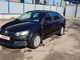 2012 Volkswagen Polo V, чёрный, 400000 рублей, вид 1