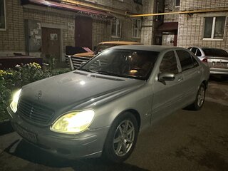 2002 Mercedes-Benz S-Класс 500 Long IV (W220), серый, 300000 рублей, вид 1