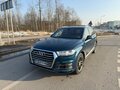 2018 Audi Q7 II (4M), синий, 4250000 рублей - вид 1