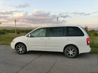 2002 Mazda MPV II (LW), белый, 500000 рублей, вид 3