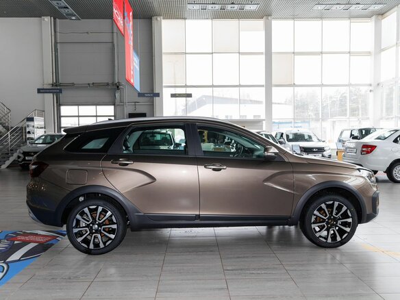 2026 Lada (ВАЗ) Vesta SW Cross I Рестайлинг (NG), коричневый - вид 6