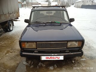 2007 Lada (ВАЗ) 2104, синий, 110000 рублей, вид 2