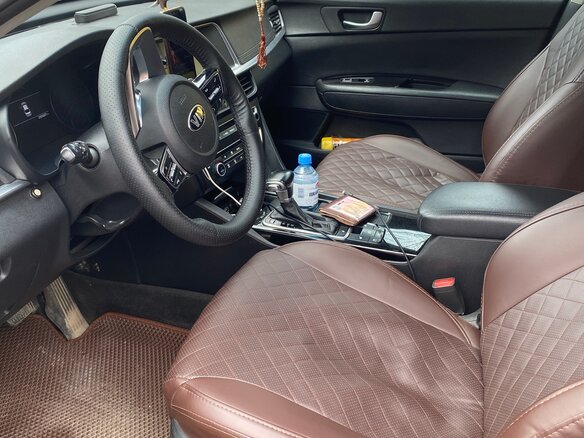 2019 Kia Optima IV Рестайлинг, белый, 1730000 рублей - вид 7