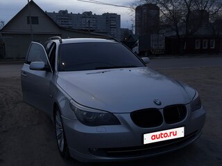 2008 BMW 5 серии 520d V (E60/E61) Рестайлинг, серебристый, 900000 рублей, вид 1