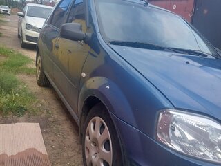2012 Renault Logan I Рестайлинг, синий, 370000 рублей, вид 4