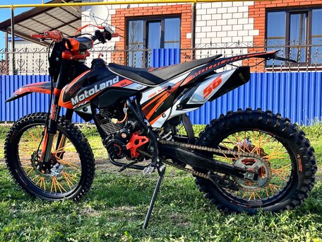 2024 Motoland CRF250, оранжевый, 130000 рублей, вид 5