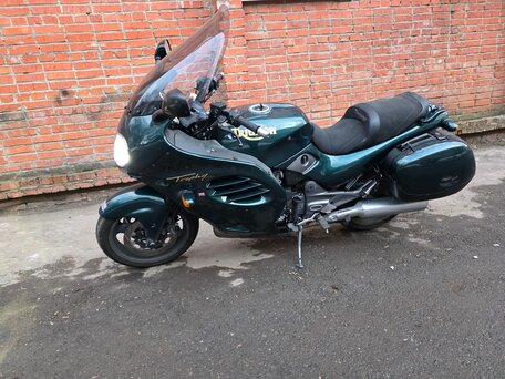 1998 Triumph Trophy 1200, зелёный, 340000 рублей, вид 2