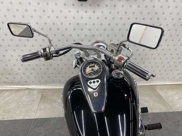 2007 Kawasaki VN900 Vulcan, чёрный, 445000 рублей - вид 11