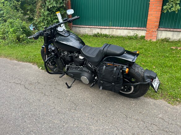 2020 Harley-Davidson Fat Bob, чёрный, 1950000 рублей - вид 11