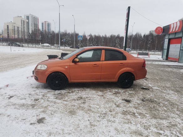 2006 Chevrolet Aveo I Рестайлинг, оранжевый, 320000 рублей - вид 12