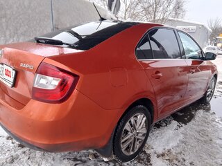 2017 Skoda Rapid I Рестайлинг, оранжевый, 1499000 рублей, вид 3