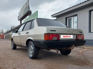 1998 Lada (ВАЗ) 21099, серебристый, 90000 рублей, вид 2