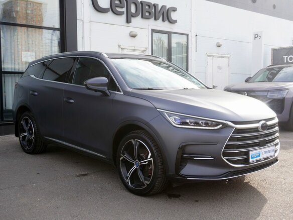 2021 BYD Tang DM-i II Рестайлинг 1, серый, 3590000 рублей - вид 2
