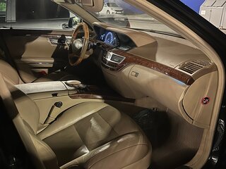 2009 Mercedes-Benz S-Класс 350 V (W221) Рестайлинг, чёрный, 1800000 рублей, вид 5