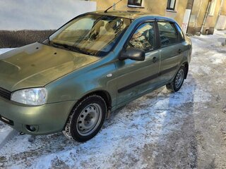 2008 Lada (ВАЗ) Kalina I, зелёный, 305000 рублей, вид 1