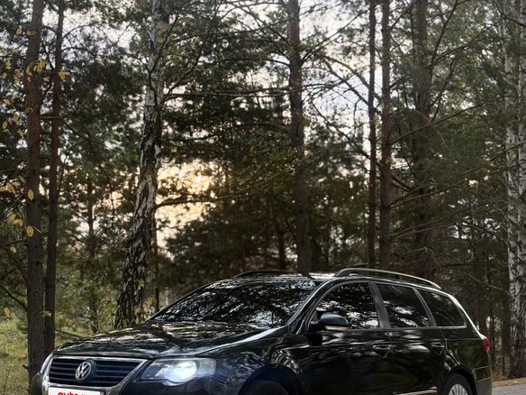 2006 Volkswagen Passat B6, чёрный, 430000 рублей