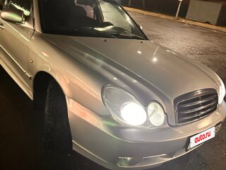2008 Hyundai Sonata ТагАЗ IV (EF) Рестайлинг, серебристый, 470000 рублей, вид 4