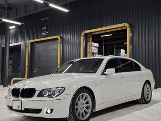 2007 BMW 7 серии Long 750Li IV (E65/E66) Рестайлинг, белый, 1350000 рублей, вид 3