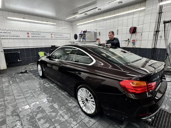 2013 BMW 4 серии 428i xDrive F32/F33/F36, коричневый - вид 8