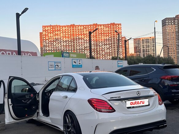 2015 Mercedes-Benz C-Класс AMG 450 AMG IV (W205), белый - вид 8