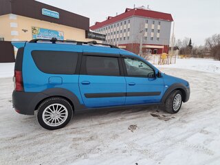 2020 Lada (ВАЗ) Largus Cross I, синий, 1270000 рублей, вид 4