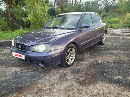 2002 Hyundai Elantra III (XD), фиолетовый, 119000 рублей, вид 1