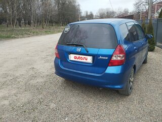 2007 Honda Jazz I Рестайлинг, синий, 480000 рублей, вид 2
