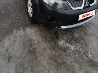 2007 Mitsubishi Outlander II, чёрный, 430000 рублей, вид 1