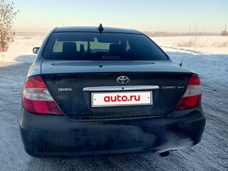 2004 Toyota Camry V (XV30) Рестайлинг, чёрный, 760000 рублей, вид 3