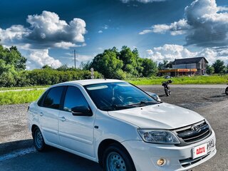 2014 Lada (ВАЗ) Granta I, белый, 300000 рублей, вид 5
